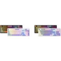 Zifriend AG98 97 Keys Hot-Swappable Rainbow Bcaklit Gasket Structure Gaming Mechanical Keyboard